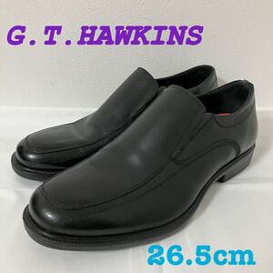 TA■ G.T.HAWKINS AIR LIGHT ジーティーホーキンス ビジネスシューズ 26.5cm 3E 黒 ブラック メンズ 紳士靴 靴 シューズ 革靴 ファッション