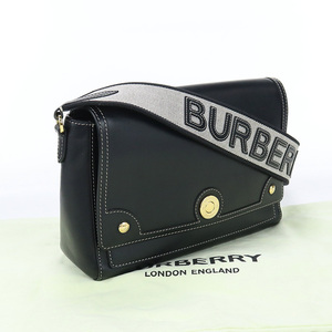 中古良品バーバリーBURBERRY ノートバッグ ブランド ショルダーバッグ ブラック ランク：A us-2 レディース