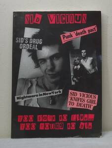 ■ シド・ヴィシャス ヴィジュアルブック 洋書 Sid Vicious Too Fast To Live... Too Young To Die