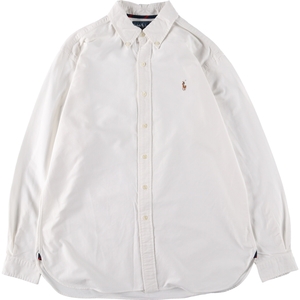 古着 ラルフローレン Ralph Lauren CLASSIC FIT クラシックフィット 長袖 ボタンダウンシャツ メンズL相当 /eaa469705