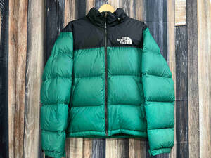 THE NORTH FACE ノースフェイス G34462 ダウンジャケット グリーン x ブラック M 店舗受取可