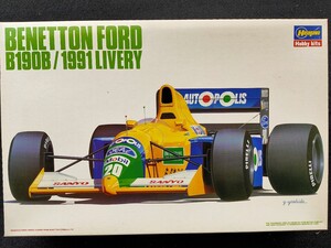 262 未組立 ハセガワ 1/24 フォード ベネトン B190B 1991カラー FOAD BENETTON HASEGAWA プラモデル