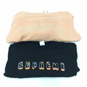 Supreme シュプリーム トップス 2点 長袖パーカー サイズ：M/半袖ロゴTシャツ サイズ：M【CGAY2037】