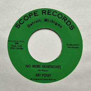 Art Posey 「No More Heartaches / Nothing Takes The Place Of You」 soul45 ノーザンソウル 7インチ