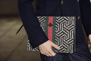 【新品同様】GUCCI グッチ GGカレイド シェリーウェブビー クラッチバッグ メッセンジャーバッグ 2WAYショルダーバッグ