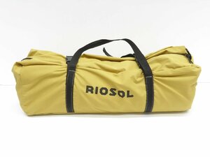 未使用 RIOSOL フレキシブル ポリコットン ヘキサタープ サイズ:約4200mm×4100mm ※ポールは付属しておりません※ △WS1361