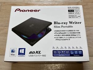 新品 パイオニア 外付けBDドライブ　USB3.0 ブルーレイドライブ ポータブルBD PowerDVD 再生ソフト付き ブラック