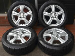 15in ヴァイオレント 15X5.5J PCD 100 4穴 +42 DL ウインターマックス WM03 175/65R15 2020年製 9分山スタッドレス付 ヤリス アクア など