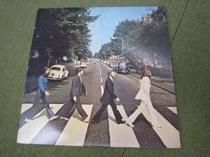 LP6673-ビートルズ　ABBEY ROAD　赤盤