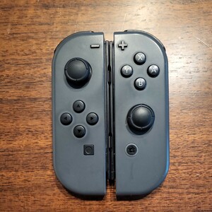 Nintendo Switch　ジョイコン　(L)グレー/(R)グレー　動作確認済