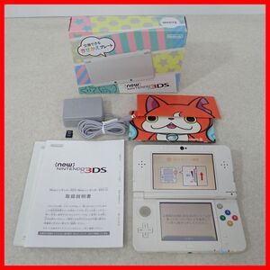 動作品 Newニンテンドー3DS 本体 KTR-001 ホワイト Nintendo 任天堂 箱説付【10