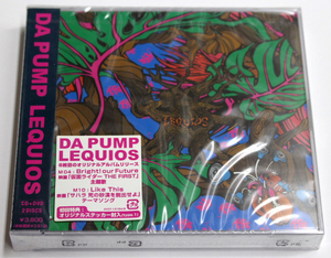 新品 DA PUMP 【LEQUIOS】DVD付き 初回限定オリジナルステッカー封入