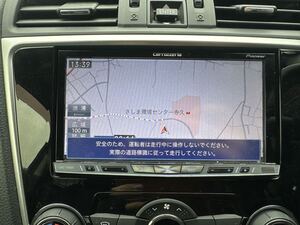 カロッツェリア carrozzeria AVIC-ZH0099zpスバル純正 メモリーナビ