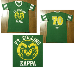 US レトロ FT.COLLINS KAPPA Tシャツ S / 80s,メキシカン,MEXICO,ヴィンテージ,星座,AUGUSTA SPORTS,おひつじ座,90s,アリエス,牡羊座,Aries