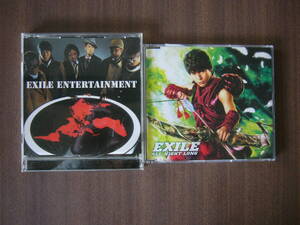 EXILE セット/3rd アルバム 『EXILE ENTERTAINMENT』 通常盤＋39thシングル「ALL NIGHT LONG」