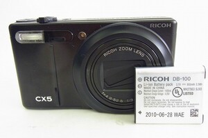 N850-N29C-450 RICOH リコー CX5 コンデジ 現状品②