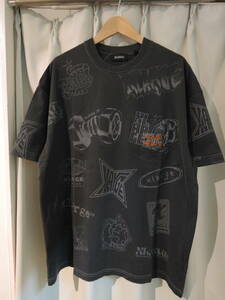 X-LARGE エクストララージ XLARGE ALLOVER PRINTED S/S POCKET TEE Lサイズ ブラック 2024 最新人気品 送料\230~　