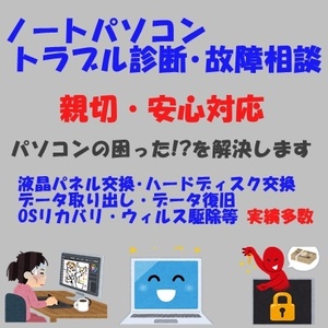 n 【パソコン 故障 トラブル 診断 相談 液晶パネル 交換 修理 点検 など】LAVIE VersaPro 格安 安心対応 HDD 復旧 データ 救出 リカバリ