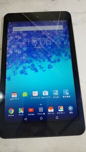 S105 au Qua tab 01 KYOCERA KYT31 Android タブレト 京セラ 簡易動作確認＆簡易清掃＆初期化OK 判定◯送料無料 現状品