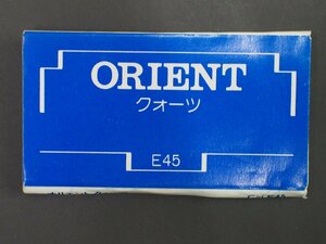 オリエント ORIENT オールド クォーツ 腕時計用 取扱説明書 Cal: E45