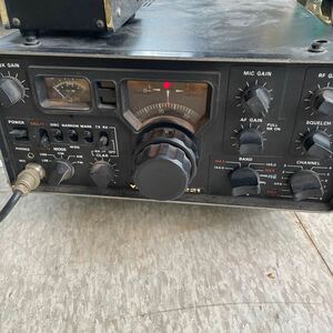 YAESU FT-221 無線機 通電のみ　中古現状　昭和レトロ　