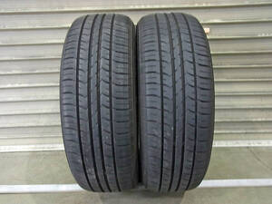 GOODYEAR グッドイヤー EFFICIENT GRIP ECO Hybrid EG01 185/60R15 84H 2021年製 2本 8.5分山 [R2913]