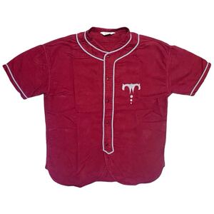 【即決】21SS Sサイズ テンダーロイン BASEBALL SHT S/S SAL ベースボール シャツ レッド