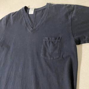 N.HOOLYWOOD ミスターハリウッド Tシャツ ポケットT Vネック 黒 エヌハリウッド【38】