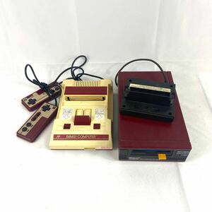 任天堂 Nintendo ニンテンドー ファミリーコンピュータ ファミコン FAMILY COMPUTER ディスクシステム HVC-022 ジャンク y-112502-73-i