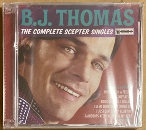 CD★B.J. THOMAS　「THE COMPLETE SCEPTER SINGLES」　B.J.トーマス、2枚組、未開封