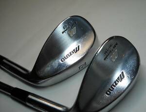 名器！　ミズノ mizuno MP シリーズ　ウェッジ 52/07°56/08° NS1050GH（S) ウェッジ 2本セット