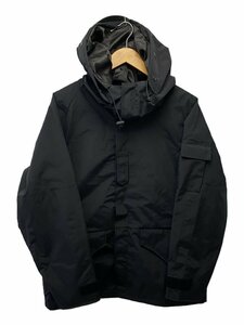 HOUSTON◆ミリタリージャケット/ECWCS PARKA GEN1L/ナイロン/BLK/50311