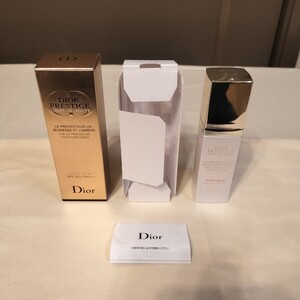 K12022 ◆Christian Dior/クリスチャンディオール プレステージ ホワイト ル プロテクター UV シアーグロー 30ml 未使用品◆