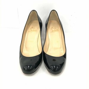 Christian Louboutin クリスチャン ルブタン エナメル パンプス サイズ37【CKAR5041】