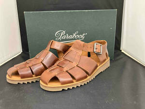 サンダル ブラウン Paraboot グルカサンダル　15704