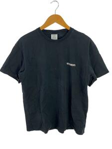 VETEMENTS◆Tシャツ/S/コットン/BLK/UA52TR111B//