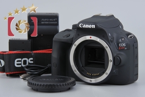 【中古】Canon キヤノン EOS Kiss X7 デジタル一眼レフカメラ シャッター回数僅少