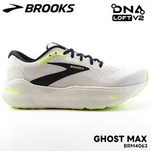 新品 未使用 ブルックス ランニングシューズ 26.0cm BROOKS GHOST MAX BRW4063 ホワイト/ブラック