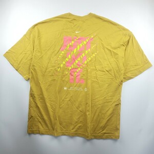 ◇c 【美品・OVERSIZED FIT】 NIKE ナイキ AS M NSW TEE BRANDRIFFS ロゴプリント Tシャツ 半袖 Lサイズ メンズ トップス オーバーサイズ