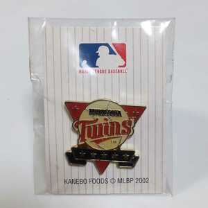 送料140円～ ミネソタ・ツインズ MLB ピンバッジ Minnesota Twins MIN メジャーリーグベースボール検 非売品 ピンバッチ ピンズ NEWERA