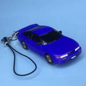 携帯ストラップ シルエイティ パープル シルエイティー 日産 S14シルビア １８０SX キーホルダー ミニカー マスコット アクセサリー