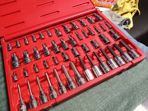 MAC TOOLS マックツールズSMXVHT50B トルクス＆ヘツクスドライバー、トルクスソケット　セット