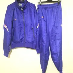 Champion　チャンピオン　90sナイロンセットアップ　日本製　パープル