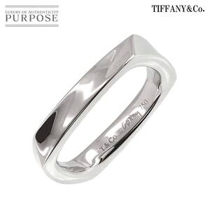 ティファニー TIFFANY&Co. トルクナロー 7.5号 リング K18 WG ホワイトゴールド 750 指輪 Ring 90250668