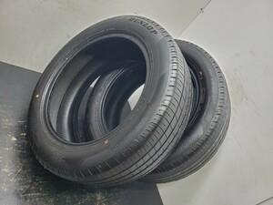 215/55R17 ダンロップ DUNLOP ヴューロ VEURO VE304 バリ溝 深溝 23年式 ラジアル 夏タイヤ サマータイヤ 2本 送料無料 T1134