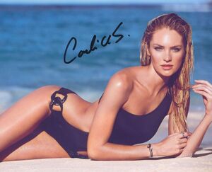 Candice Swanepoel キャンディス・スワンポール★直筆サイン写真★証明書COA◆3544