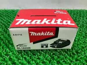 【未使用品】makita 18v2.0Ahリチウムイオンバッテリー残量表示付 BL1820B/ITLWZK7ZCFRS