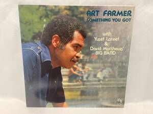 □JAZZ LP ART FARMER/SOMETHING YOU GOT US盤