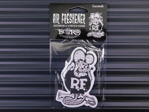 送料\84【Rat Fink・ラットフィンク／白黒】※《エアーフレッシュナー・ココナッツ》　AIR FRESHENER　アメリカン