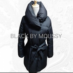 BLACK BY MOUSSY ダウンコート　ブラック